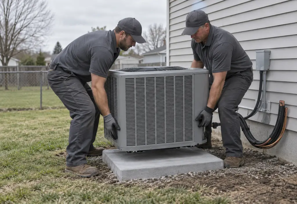 Heating and cooling work in Vineland: ac replacement